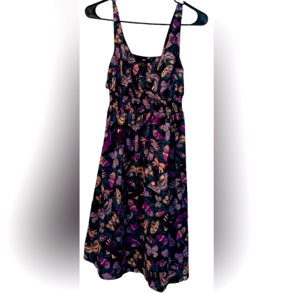 H&M midi dress women size 8